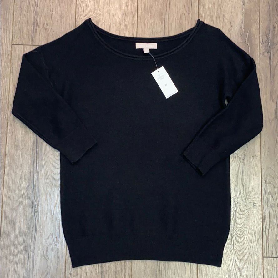 Banana Republic Women's Black Roll Neck Sweater